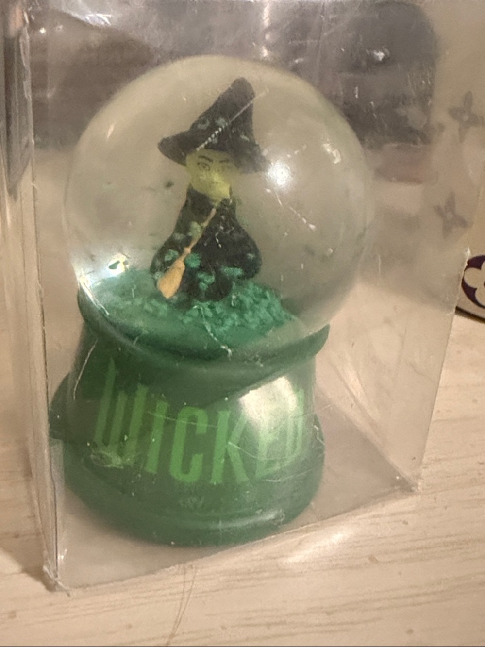 Wicked Elphaba Mini Snow Globe - Home Holiday Decor